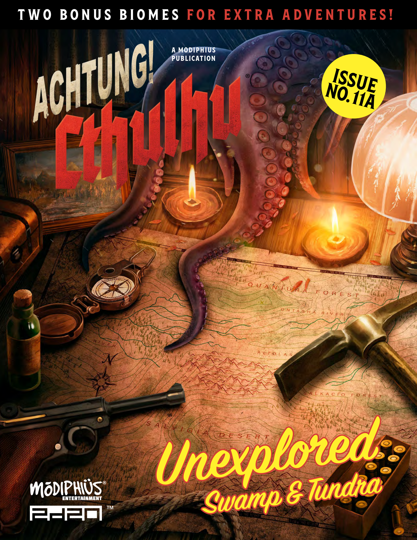 Achtung! Cthulhu 2d20: Unexplored: Swamp + Tundra Biomes (PDF)