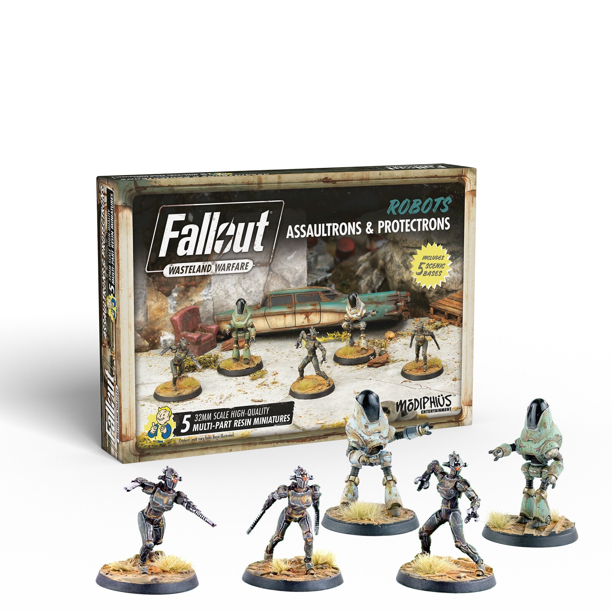 Fallout: Wasteland Warfare - Robots: Assaultrons u0026 Protectrons