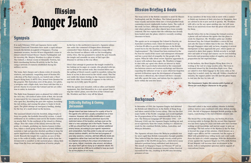 Achtung! Cthulhu 2d20: Danger Island (PDF)