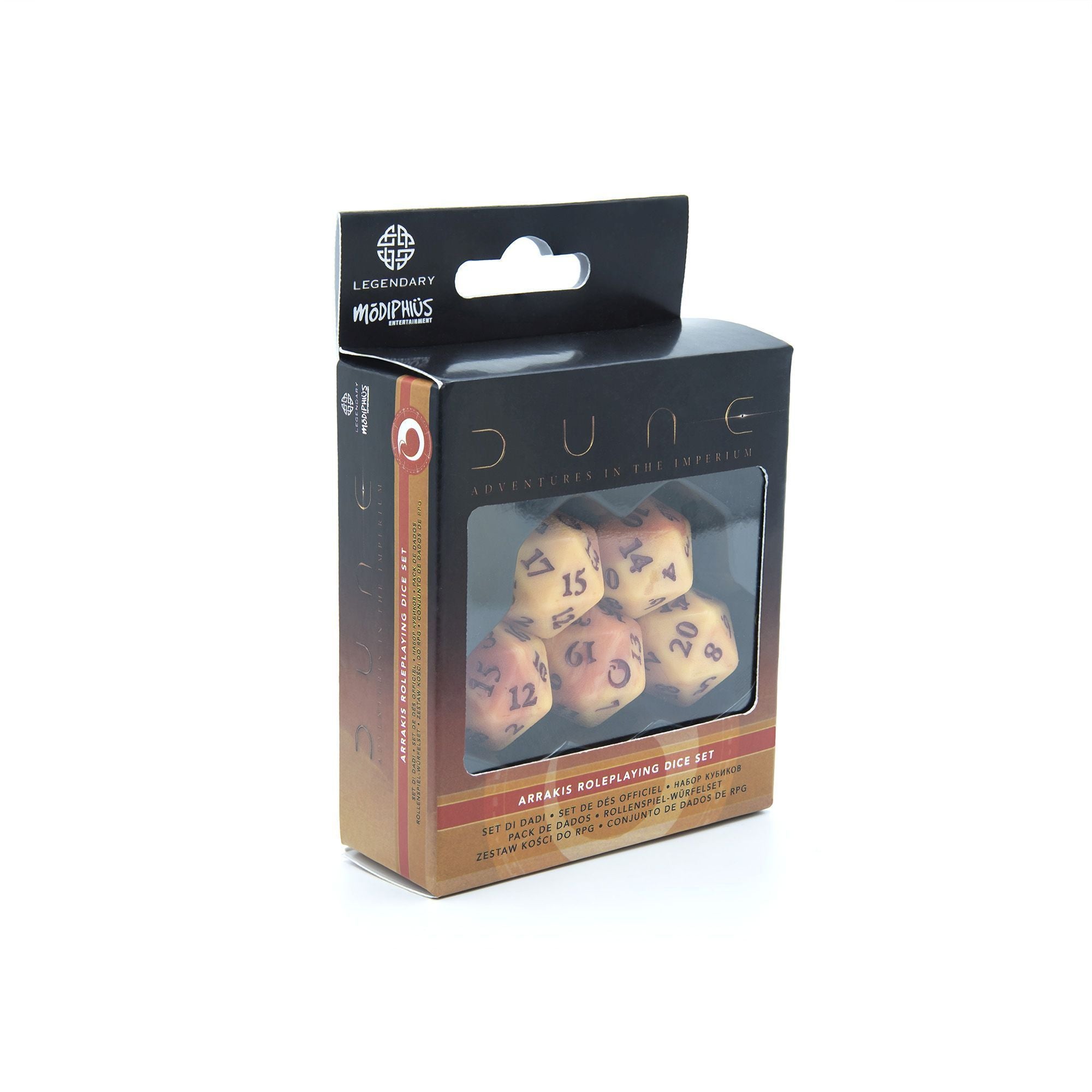 Dune - Adventures in the Imperium Dice Set: Arrakis | Meeples & Dragons