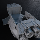 Five Parsecs From Home: Titan Forge Ship Scenic - STL