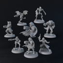Five Parsecs From Home: Titan Forge Crew Bundle - STL