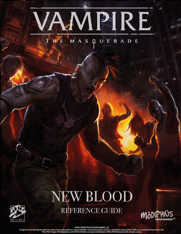 Vampire: The Masquerade - New Blood is the perfect way to get started roleplaying in the World of Darkness.