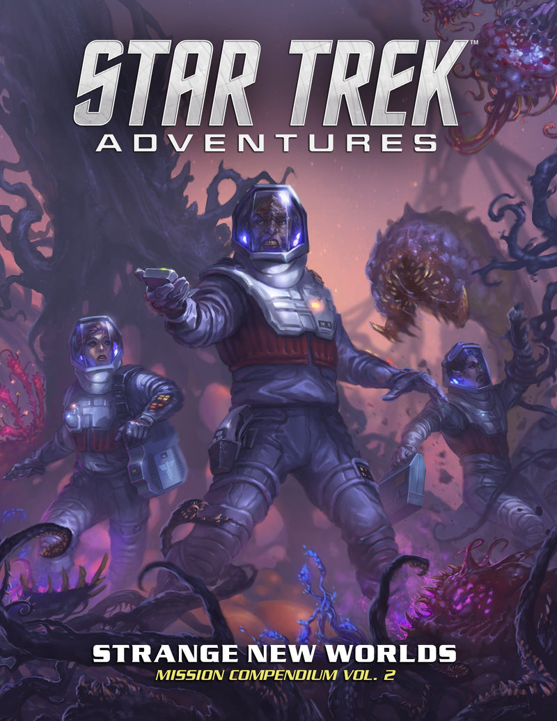 Win a copy of Star Trek Adventures Strange New Worlds & $150 for your FLGS!