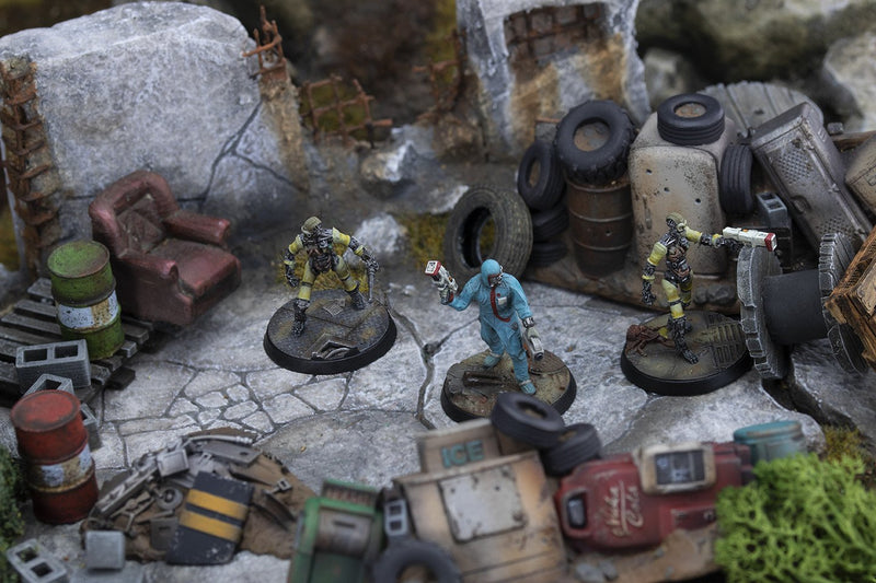 Fallout: Wasteland Warfare Institute VS Survivors Battle Report