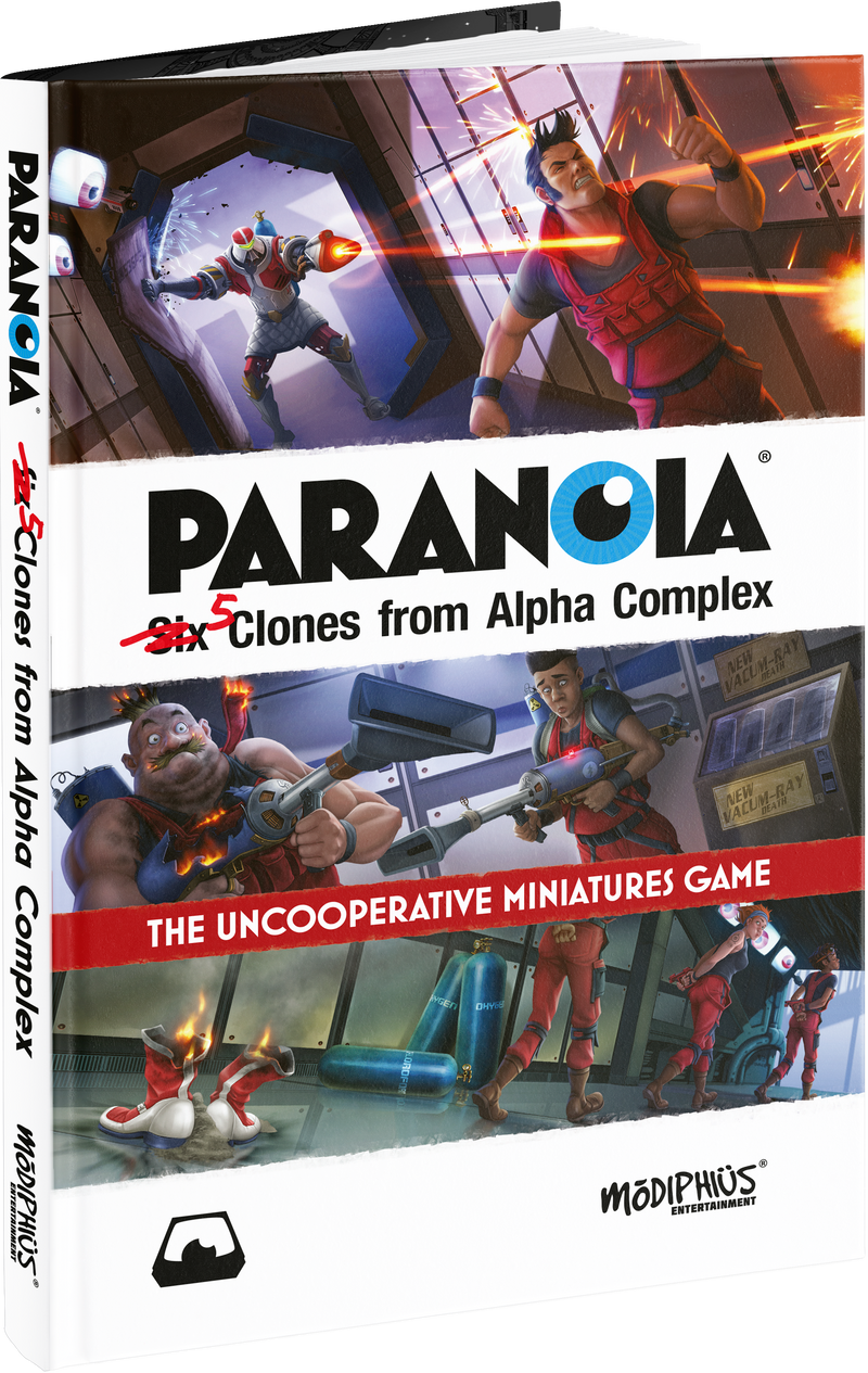 Paranoia: Five Clones from Alpha Complex