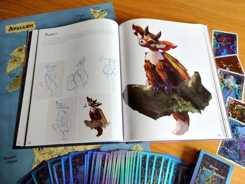 Legends of Avallen - Against the Faerie Queene Art Book