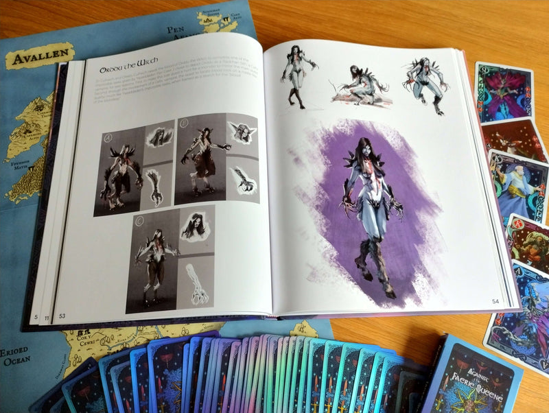 Legends of Avallen - Against the Faerie Queene Art Book