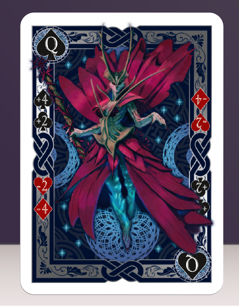 Legends of Avallen -  Against the Faerie Queene Playing Cards
