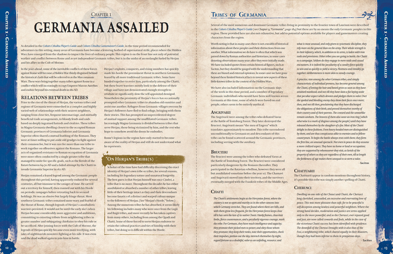 Cohors Cthulhu RPG Germania Adventure Book - PDF