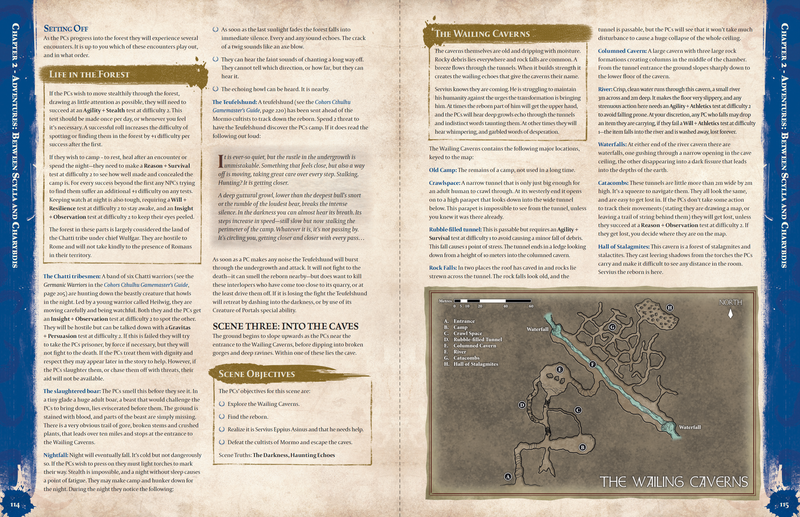 Cohors Cthulhu RPG Germania Adventure Book