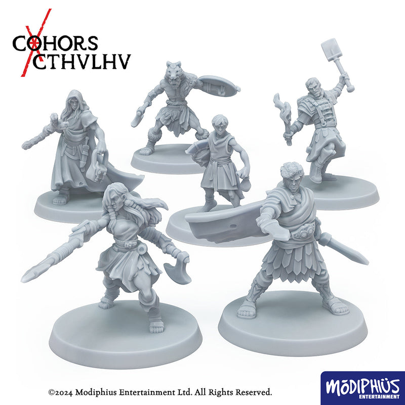 Cohors Cthulhu - Print at Home - Heroes of Laurium Set 2 (STL)