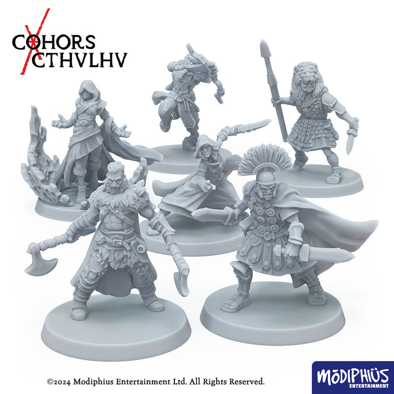 Cohors Cthulhu - Print at Home - Heroes of the Hidden War Set 1 (STL)