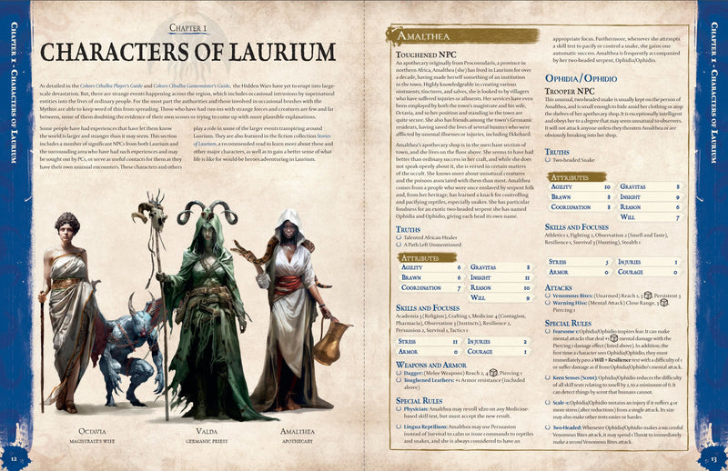 Cohors Cthulhu RPG Laurium Adventures