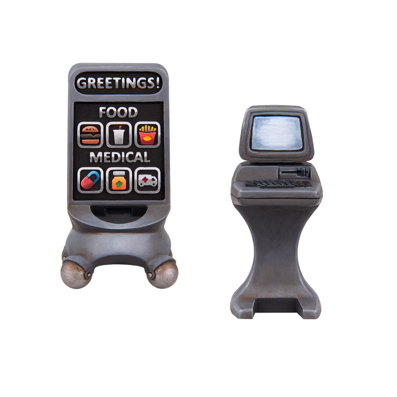 Paranoia Miniatures: Consoles and Vending Machine