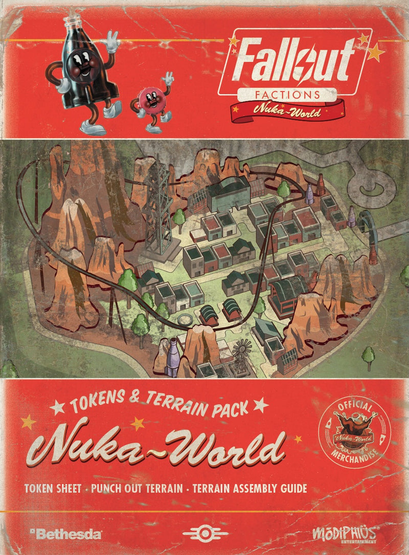 Terrain Fanatsy Token Fallout: Factions - Tokens and Terrain Pack 1