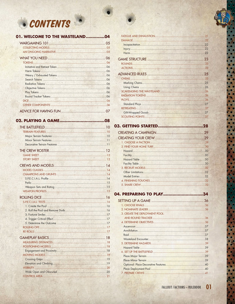 Fallout: Factions - Core Rulebook