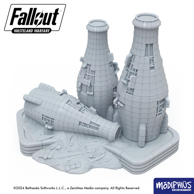 Fallout: Terrain - Print at Home - Cola-Cars Arena