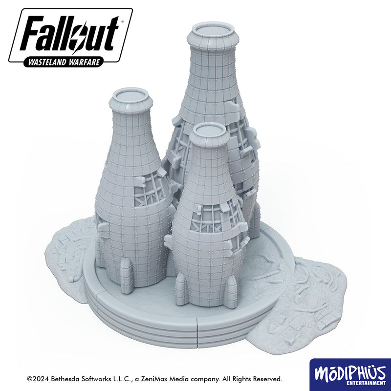 Fallout: Terrain - Print at Home - Cola-Cars Arena