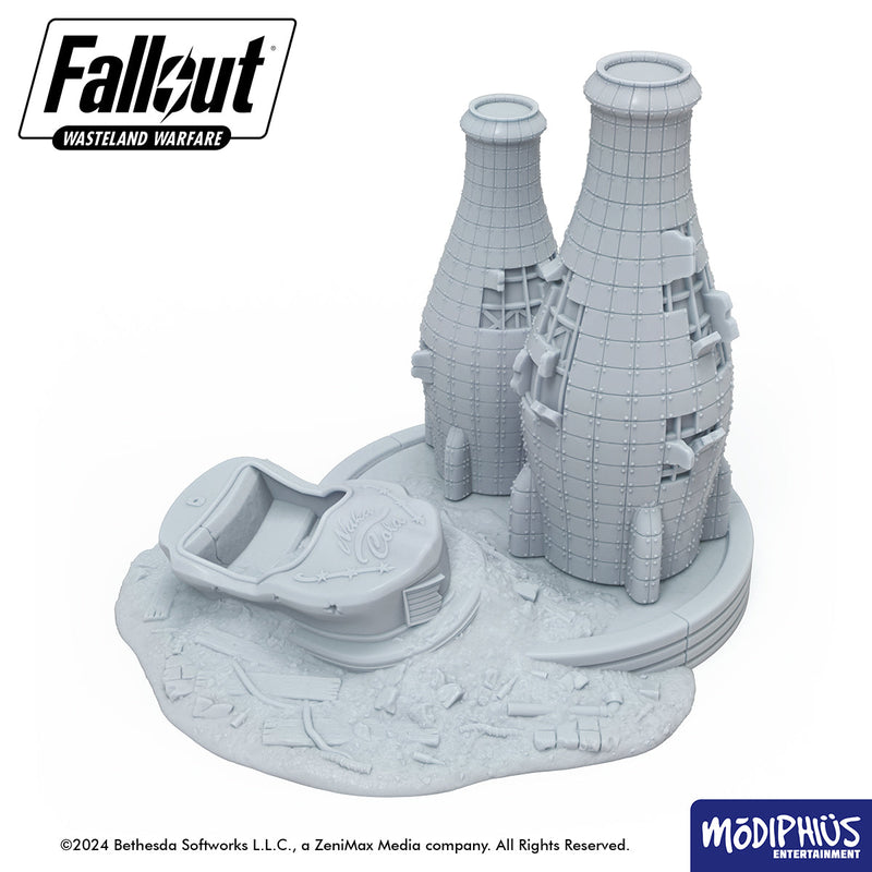 Fallout: Terrain - Print at Home - Cola-Cars Arena