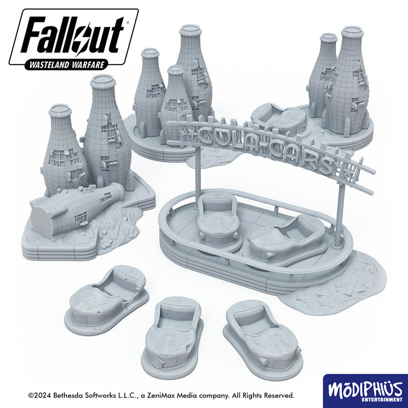 Fallout: Terrain - Print at Home - Cola-Cars Arena