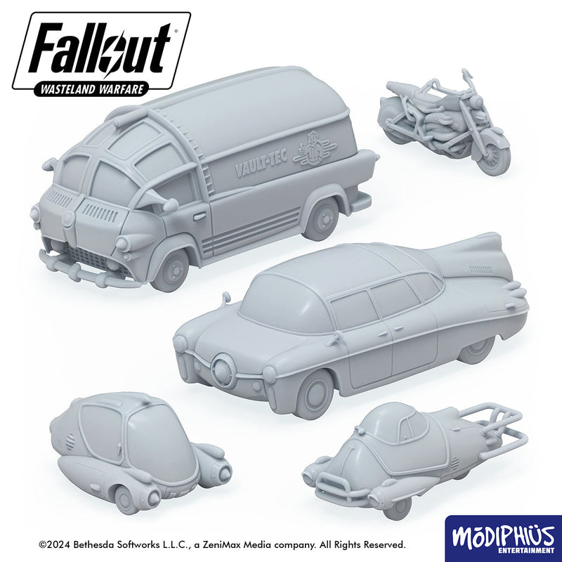 Fallout: Terrain - Print at Home - Commercial Vehicles