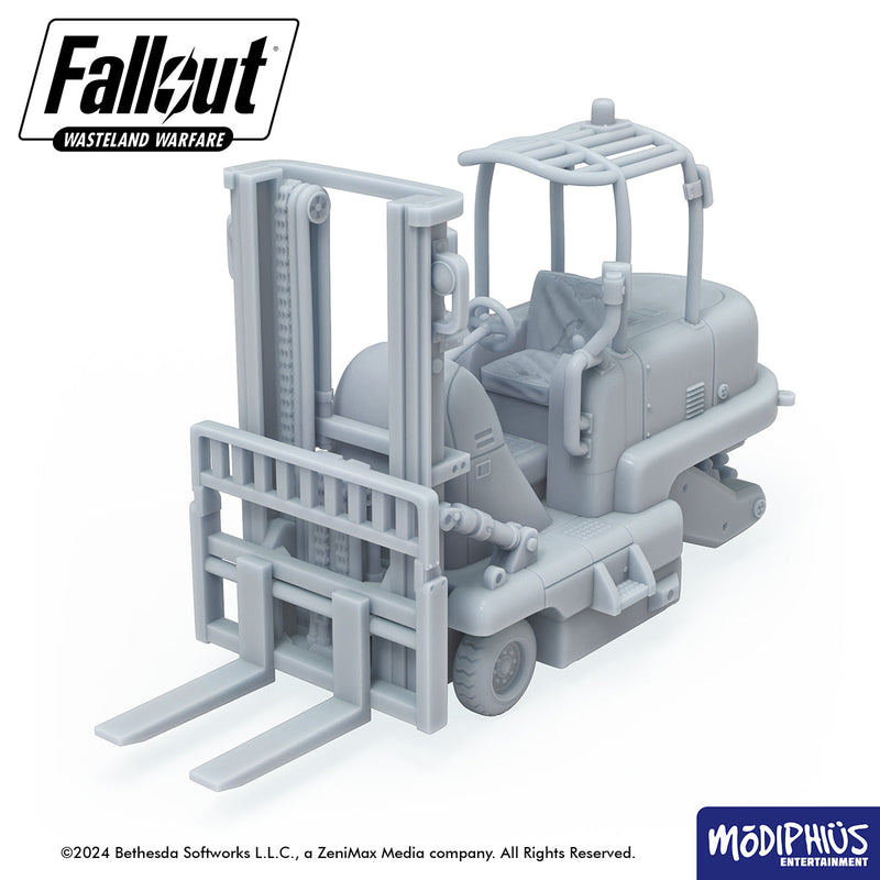 Fallout: Terrain - Print at Home - Industrial Vehicles (STL)