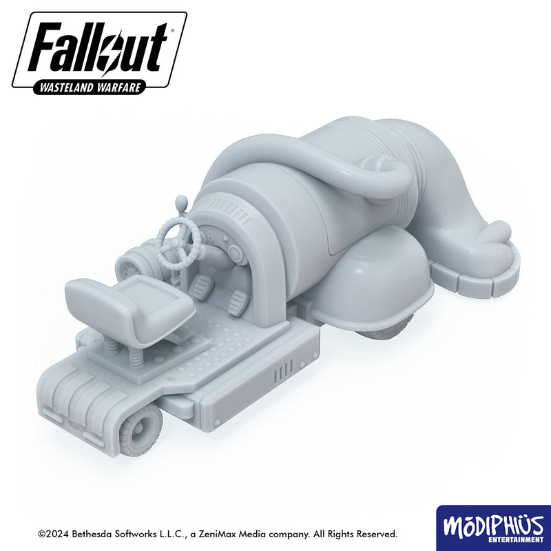 Fallout: Terrain - Print at Home - Industrial Vehicles (STL)