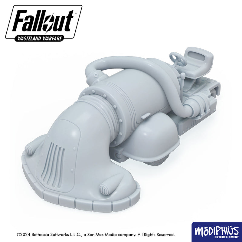 Fallout: Terrain - Print at Home - Industrial Vehicles (STL)