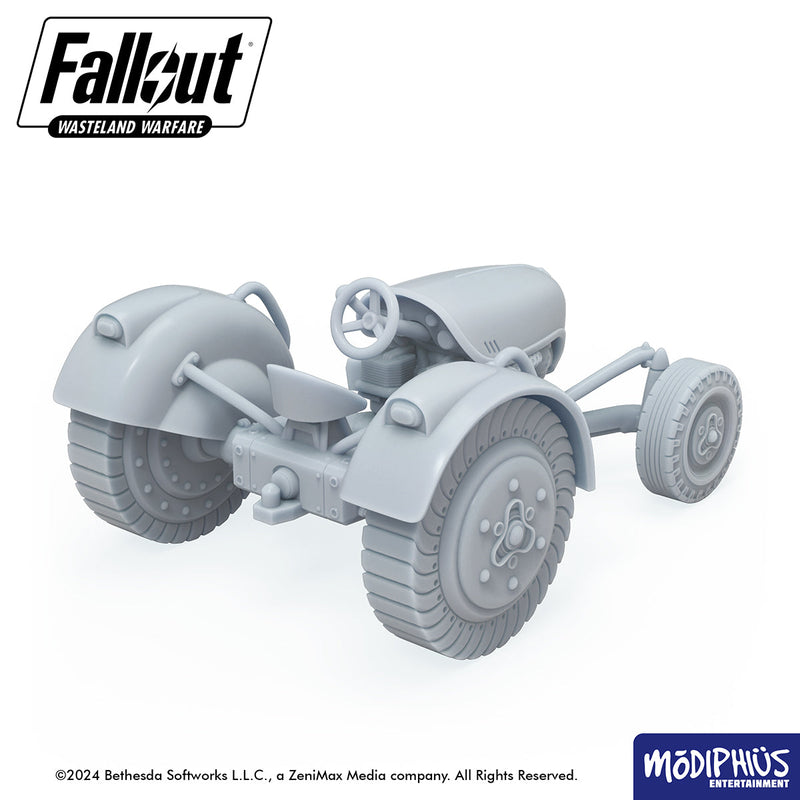 Fallout: Terrain - Print at Home - Industrial Vehicles (STL)