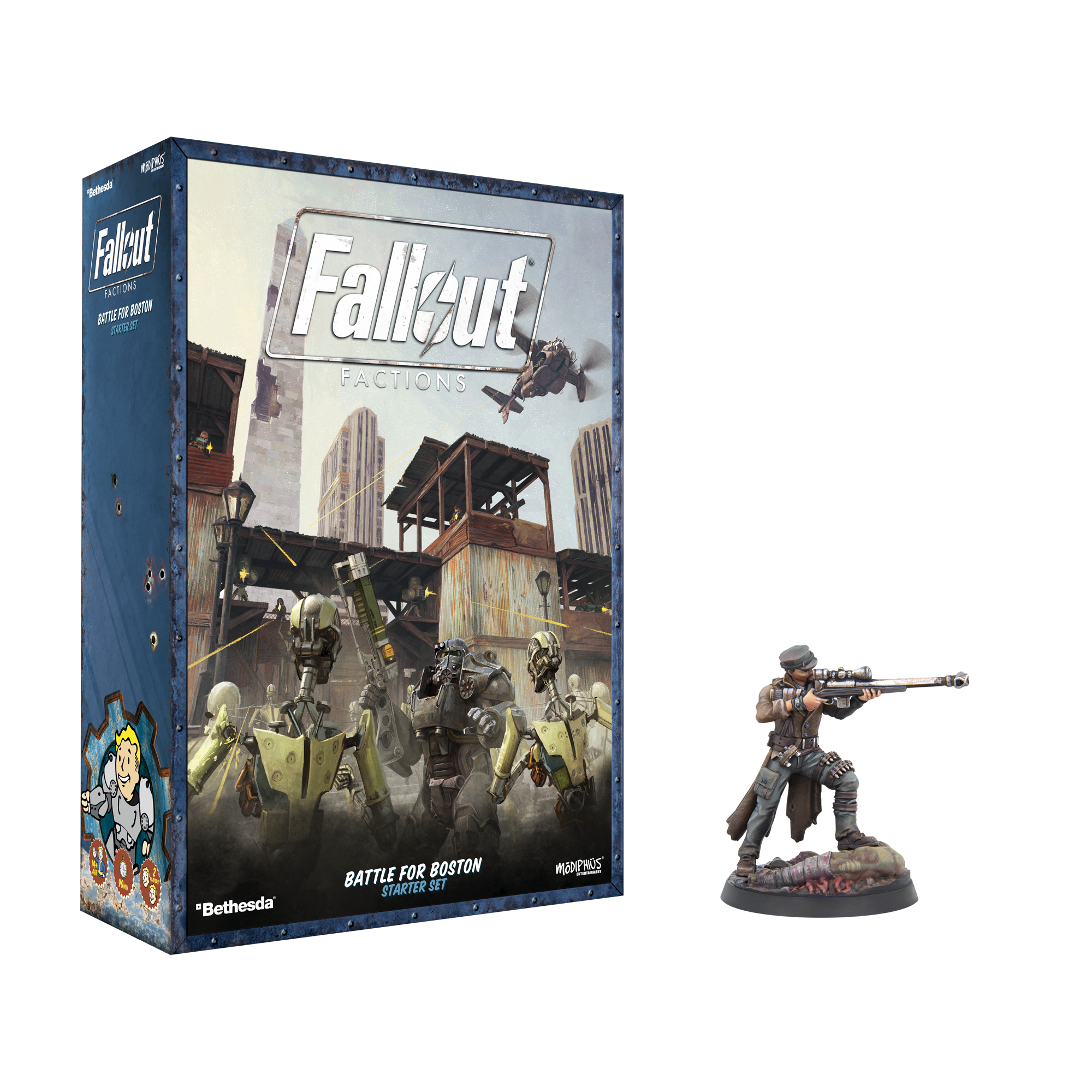 Fallout Factions Battle for Boston Starter Set & MacCready