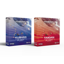 Homeworld Fleet Command: Taiidan Fleet Box (Red) + Kushan Fleet Box (Blue) + Replacement Cards