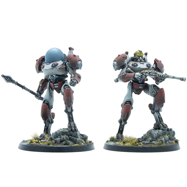 Toynk Fallout Nukatron and Synth Mini Figure Set (Build-a