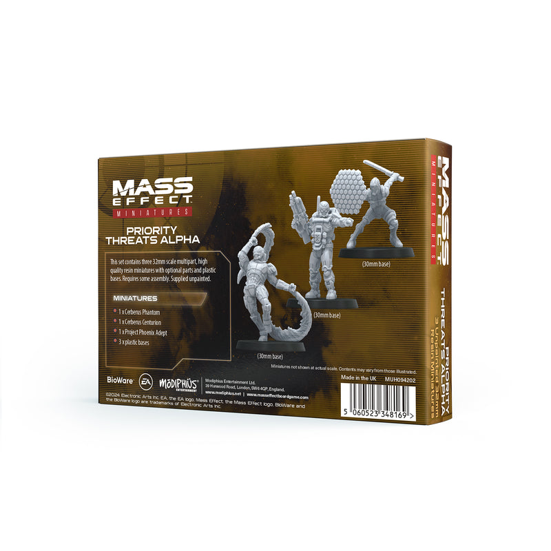 Mass Effect Miniatures - Priority Threats Alpha