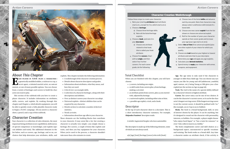 N.O.W. The Modern Action Roleplaying Game