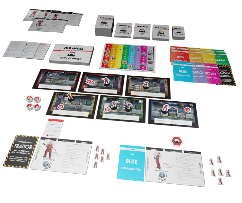 Paranoia: The Uncooperative Board Game