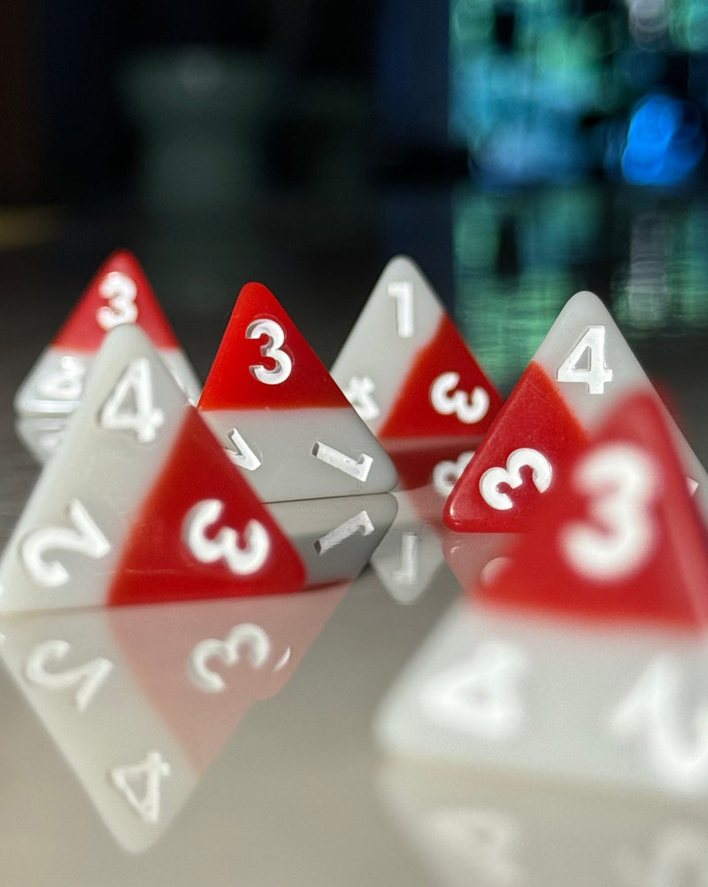 Triangle Agency Dice Set (6d4)