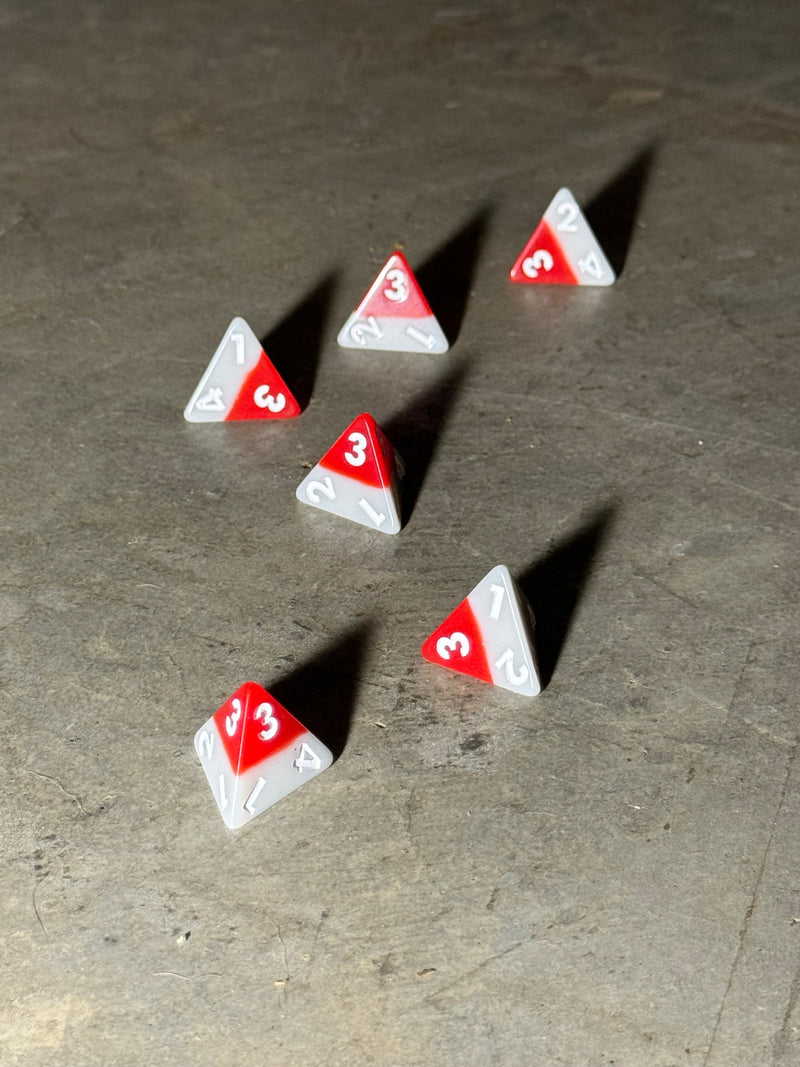 Triangle Agency Dice Set (6d4)