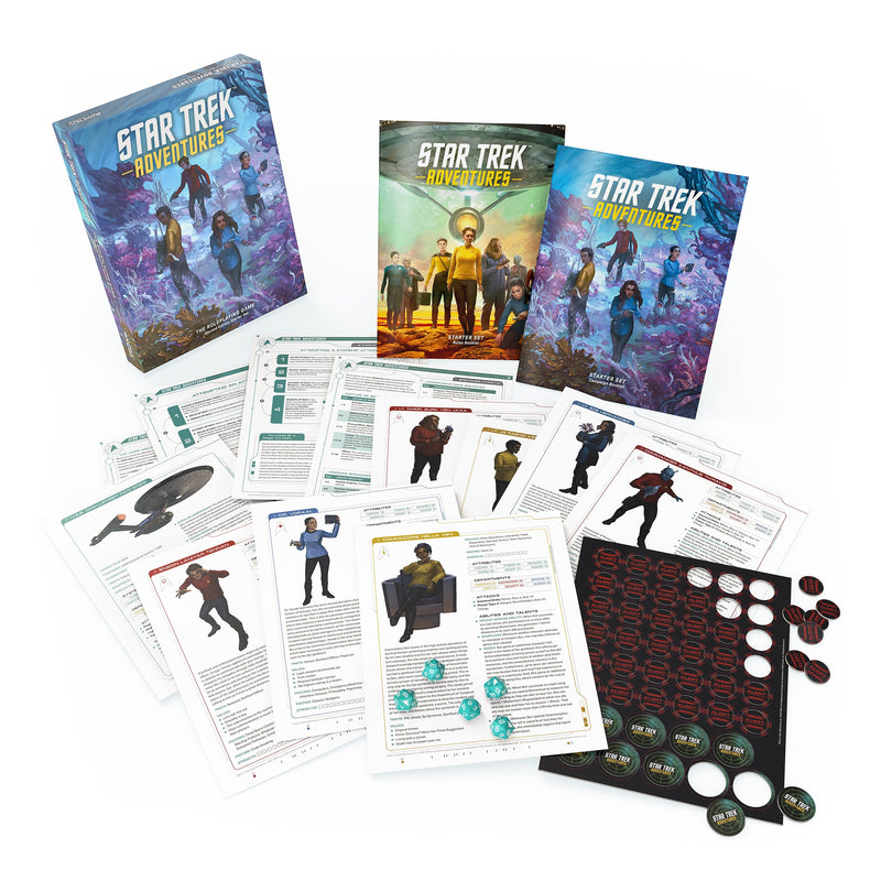 Star Trek Adventures The Roleplaying Game Second Edition Starter Set