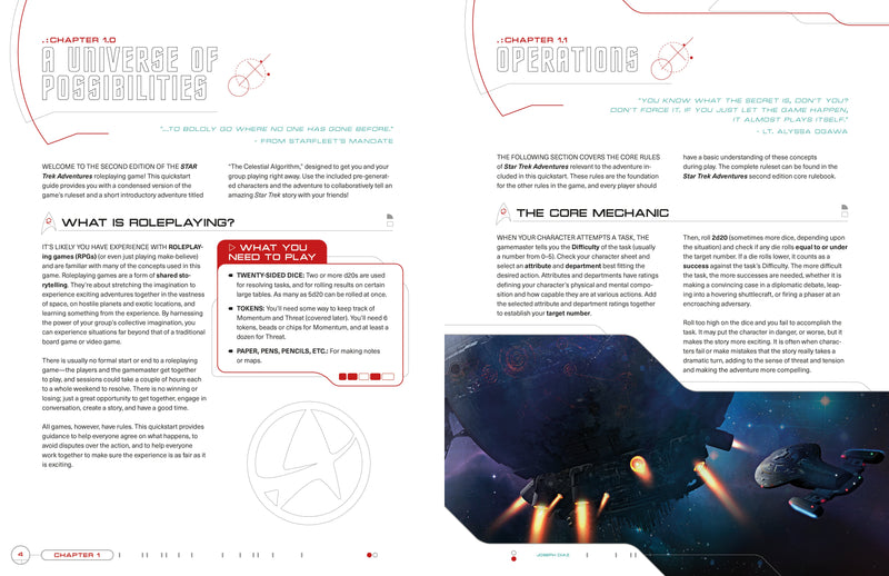 Star Trek Adventures - Second Edition - Quickstart Guide PDF