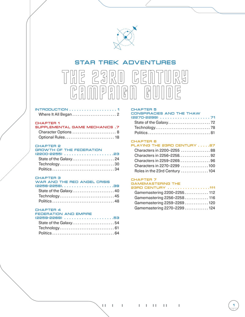 Star Trek Adventures Second Edition The 23rd Century Campaign Guide