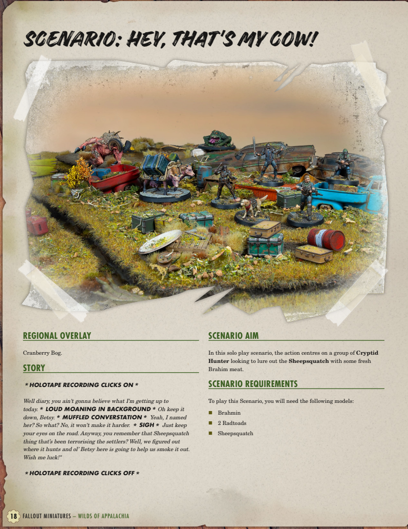 Fallout: Miniatures - In Sheeps Clothing Rules Pack (FREE PDF)