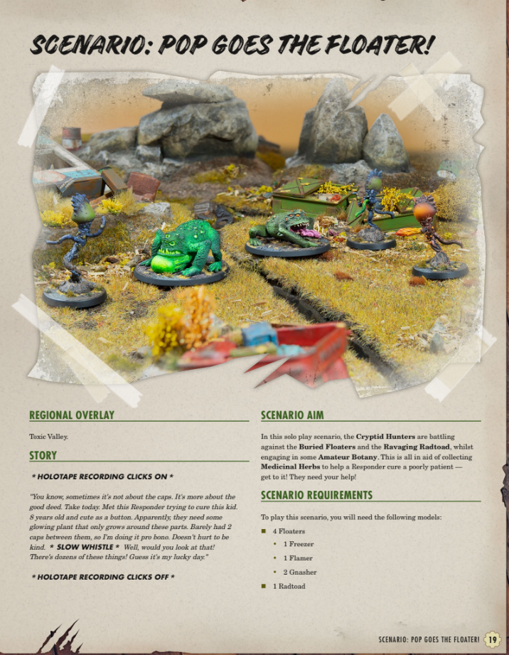 Fallout: Miniatures - Catching Floaters Rules Packet (FREE PDF)