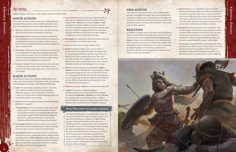the dungeon monsters keep offering sacrifices Cohors Cthulhu RPG Player's Guide