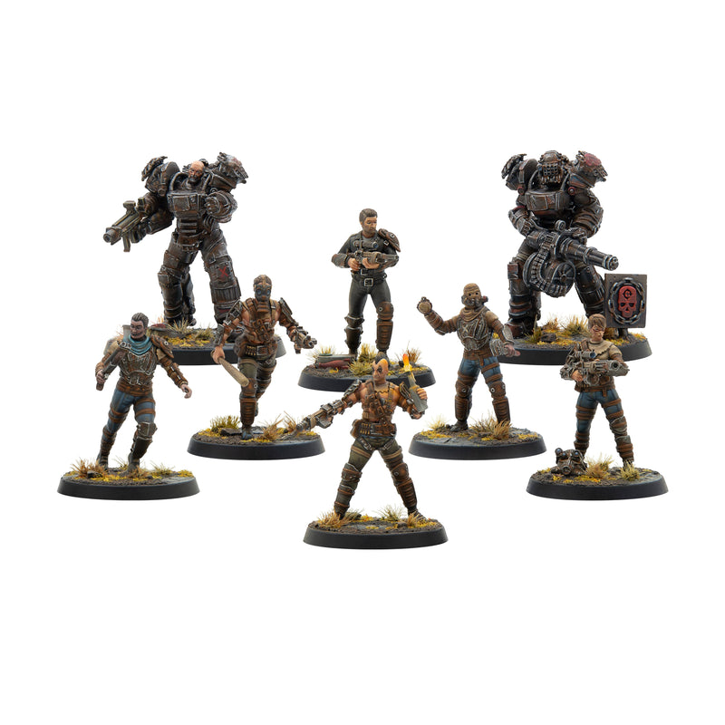 Fallout: Miniatures - Wasteland Raiders Core Box (Plastic) Fallout: Miniatures Modiphius Entertainment 