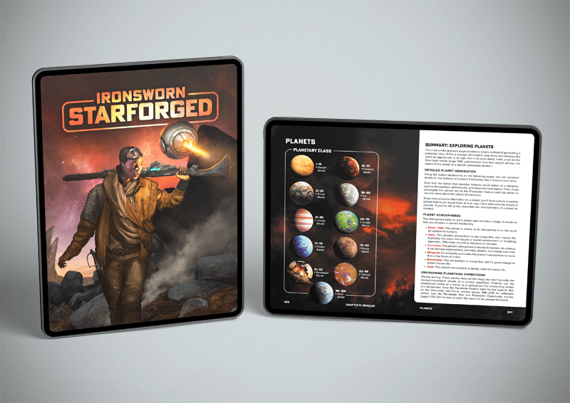 Ironsworn: Starforged - 'Stars and Seas' Digital Bundle