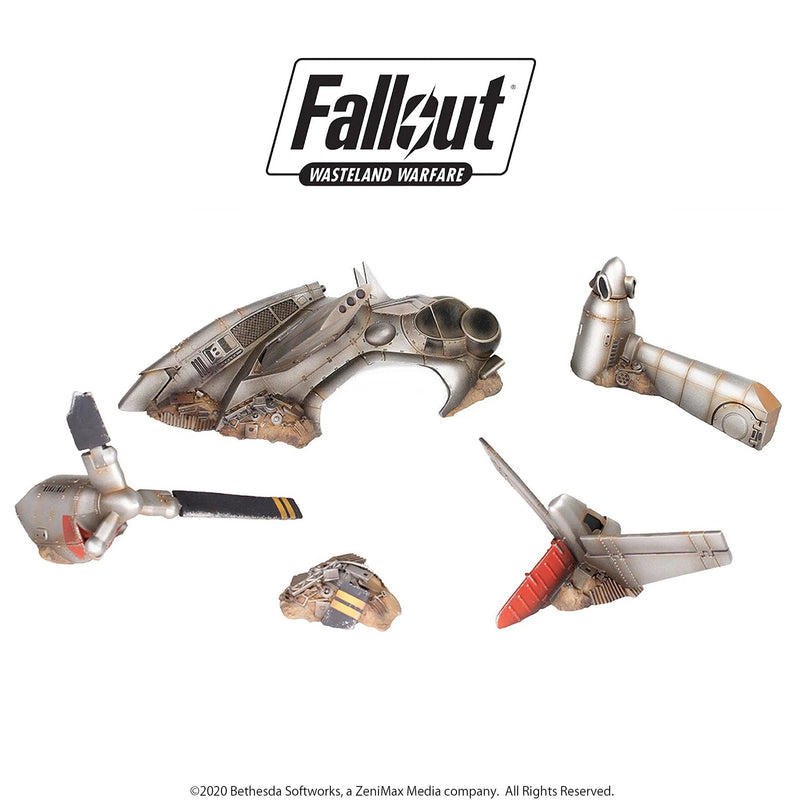 Fallout: Wasteland Warfare – Crashed Vertibird