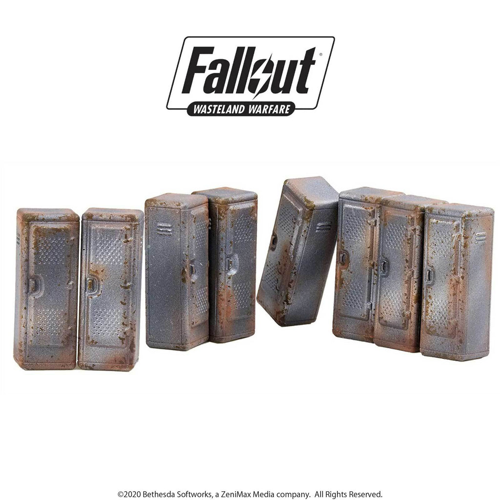 Fallout: Wasteland Warfare - RPG Models - Vault Tec Lockers