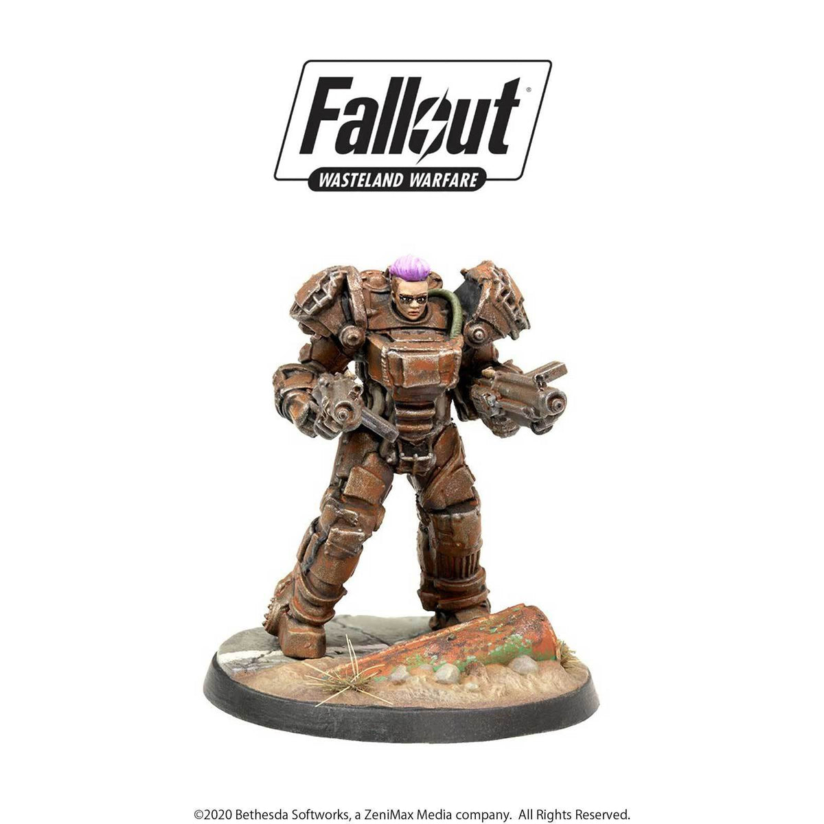 Fallout Wasteland Warfare – Railroad Operatives Miniaturen (unbemalt) – 32mm Resin-Figuren