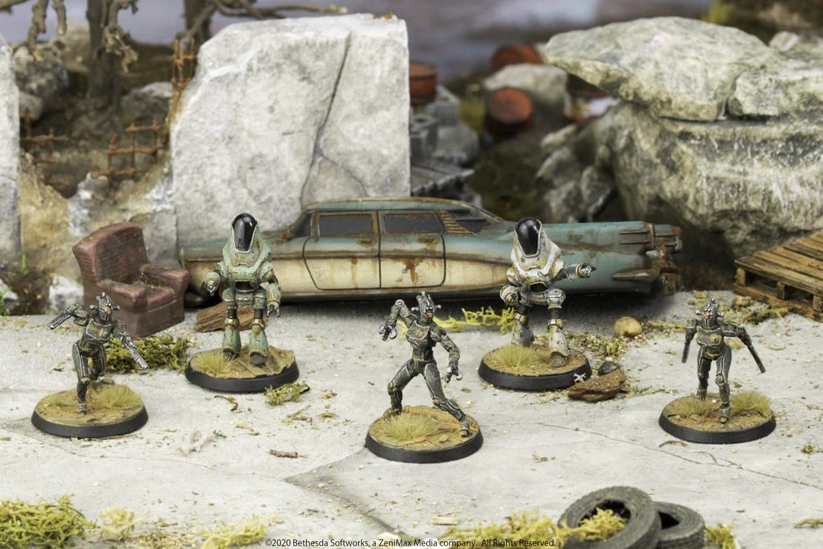 Fallout: Wasteland Warfare Models - Robots: Assaultrons & Protectrons
